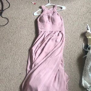 Blush Bridesmaid Dress